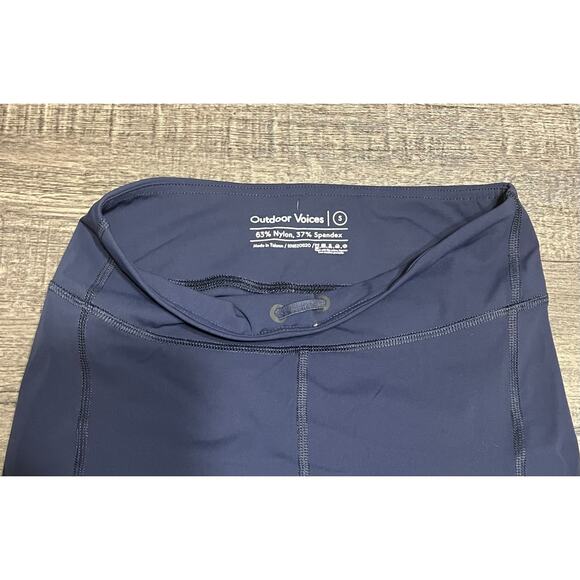 Outdoor Voices FreeForm Contour Legging with Pockets, Navy Blue, Size S - Picture 4 of 9